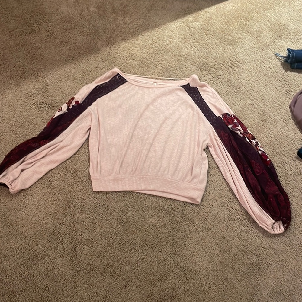 Free People Long Sleeve Blouse